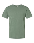 LAT 6902 Unisex Vintage Wash Tee - Washed Basil - front