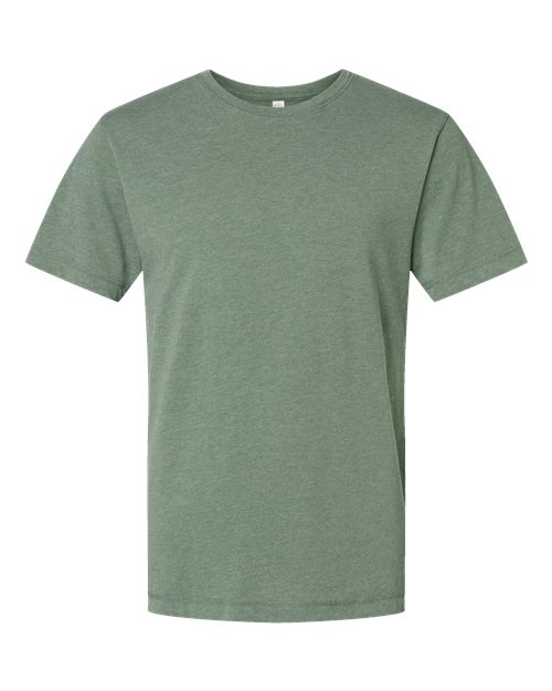 LAT 6902 Unisex Vintage Wash Tee - Washed Basil - front