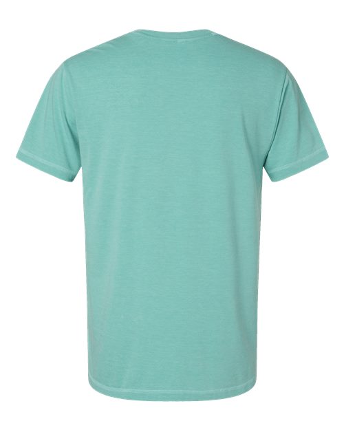 LAT 6902 Unisex Vintage Wash Tee - Washed Saltwater - back