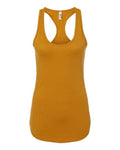Next Level 1533 Women's Ideal Racerback Tank - Antique Gold - front