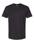 Next Level 3600 Unisex Cotton T-Shirt - Graphite Black - flat front