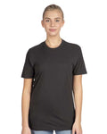 Next Level 3600 Unisex Cotton T-Shirt - Graphite Black - model front