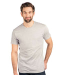 Next Level 3600 Unisex Cotton T-Shirt - Oatmeal - model front