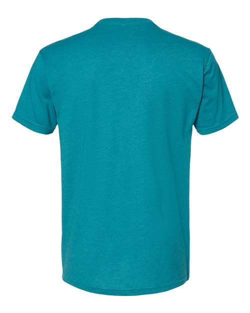 Next Level 6210 CVC T-Shirt - Teal - back