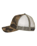 DRI DUCK 3466 Covert Trucker Cap - Camo - side