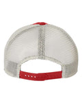 47 Brand 4710 Trawler Cap - Red/ Stone - back
