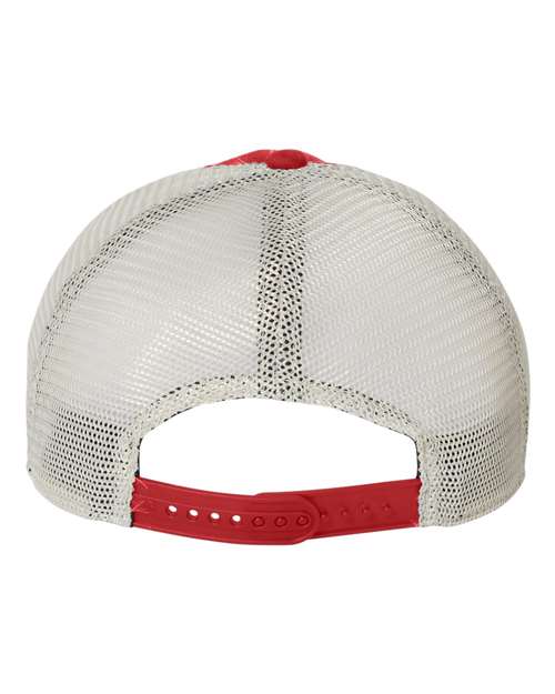 47 Brand 4710 Trawler Cap - Red/ Stone - back