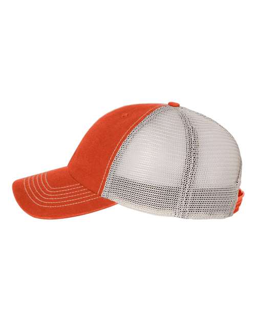 47 Brand 4710 Trawler Cap - Orange/ Stone - side