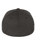 Flexfit 5001 V-Flexfit Cotton Twill Cap - Dark Grey - back
