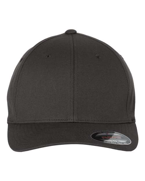 Flexfit 5001 V-Flexfit Cotton Twill Cap - Dark Grey - front
