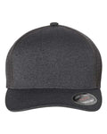 Flexfit 5511UP Unipanel Trucker Cap - Melange Dark Grey - front