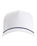 Imperial 5054 The Wrightson Cap - White/ Navy - front