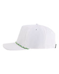 Imperial 5054 The Wrightson Cap - White/ Green-Yellow - side
