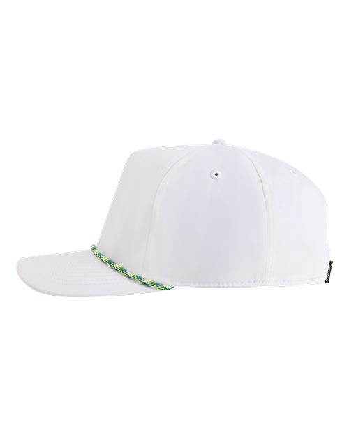 Imperial 5054 The Wrightson Cap - White/ Green-Yellow - side