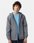 Champion CO125 Unisex Full-Zip Anorak Jacket - Graphite - model front