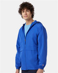 Champion CO125 Unisex Full-Zip Anorak Jacket - Royal Blue - model side