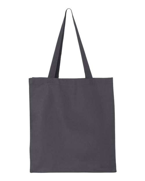 Q-Tees Q125300 14L Shopping Bag - Charcoal - back