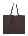 Q-Tees Q600 25L Jumbo Tote - Charcoal - back