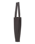 Q-Tees QTBG 12L Economical Tote - Charcoal - side