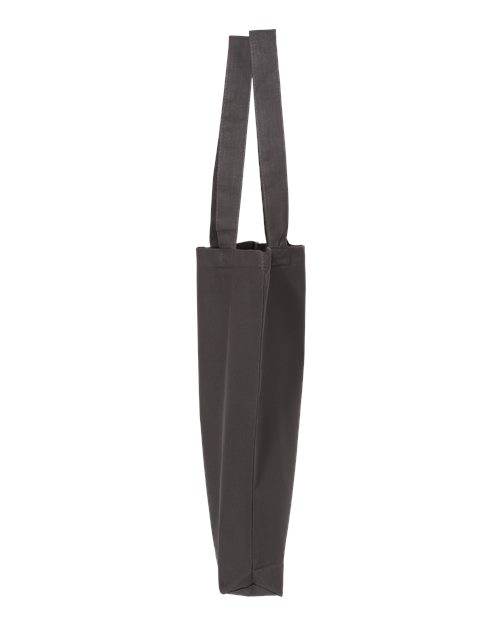 Q-Tees QTBG 12L Economical Tote - Charcoal - side