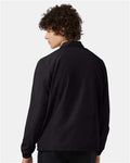 Champion CO126 Unisex Coach's Jacket - Black - model back