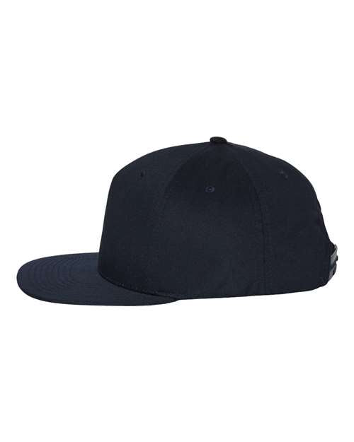 Richardson 255 Pinch Front Structured Snapback Trucker Cap - Navy - side