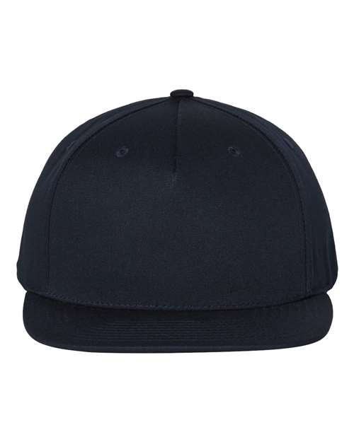 Richardson 255 Pinch Front Structured Snapback Trucker Cap - Navy - front
