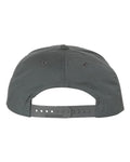 Richardson 255 Pinch Front Structured Snapback Trucker Cap - Flint Grey - back