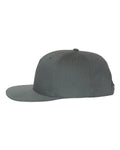 Richardson 255 Pinch Front Structured Snapback Trucker Cap - Flint Grey - side
