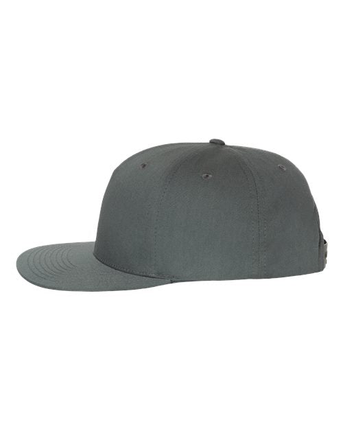 Richardson 255 Pinch Front Structured Snapback Trucker Cap - Flint Grey - side