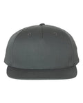 Richardson 255 Pinch Front Structured Snapback Trucker Cap - Flint Grey - front