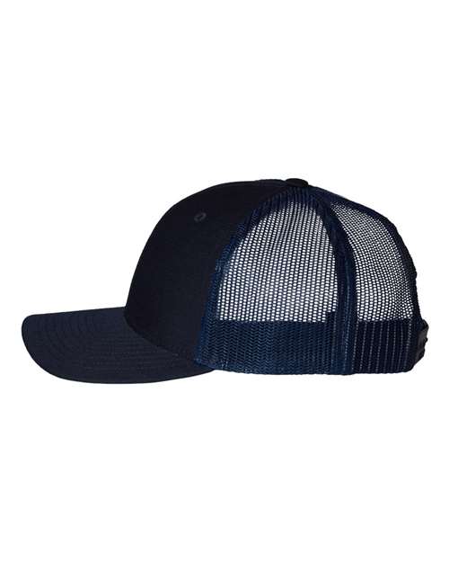 Richardson 112Y Youth Trucker Snapback Cap - Navy - side