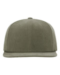 Richardson 253 Timberline Corduroy Cap - Olive - front