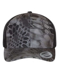 Yupoong 6606 Retro Trucker Cap - Kryptek Raid - front