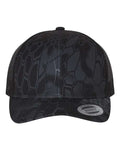 Yupoong 6606 Retro Trucker Cap - Kryptek Typhon - front