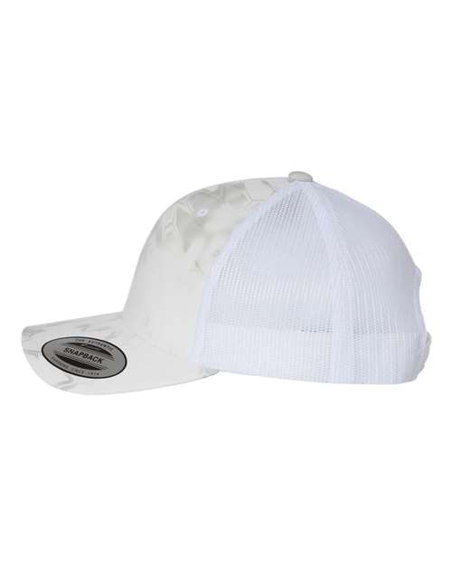Yupoong 6606 Retro Trucker Cap - Kryptek Wraith - side