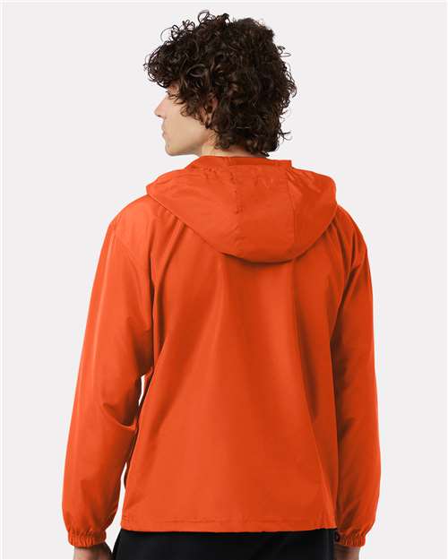 Champion CO200 Unisex Packable Anorak Jacket - Orange - model back