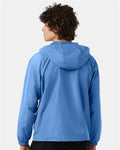 Champion CO200 Unisex Packable Anorak Jacket - Light Blue - model back