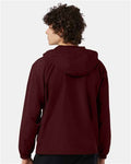 Champion CO200 Unisex Packable Anorak Jacket - Maroon - model back