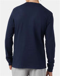 Champion T453 Unisex Heritage Jersey Long Sleeve T-Shirt - Navy - model back
