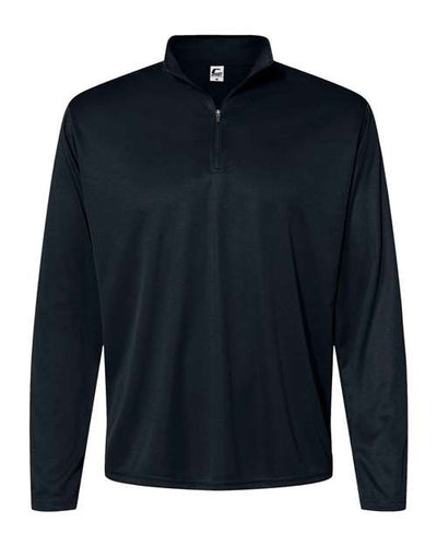 C2 Sport 5102 Men's Quarter-Zip Pullover - Black - front