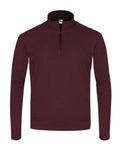 C2 Sport 5102 Men's Quarter-Zip Pullover - Maroon - front