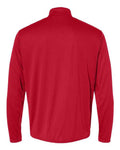 C2 Sport 5102 Men's Quarter-Zip Pullover - Red - back