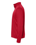 C2 Sport 5102 Men's Quarter-Zip Pullover - Red - side