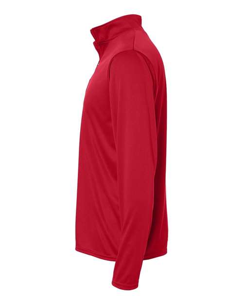 C2 Sport 5102 Men's Quarter-Zip Pullover - Red - side
