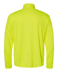 C2 Sport 5102 Men's Quarter-Zip Pullover - Safety Yellow - back
