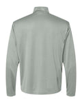 C2 Sport 5102 Men's Quarter-Zip Pullover - Silver - back