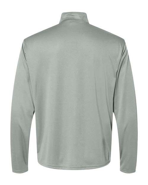C2 Sport 5102 Men's Quarter-Zip Pullover - Silver - back