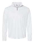 C2 Sport 5102 Men's Quarter-Zip Pullover - White - front