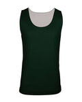 C2 Sport 5729 Men's Reversible Mesh Tank - Forest/ White - front